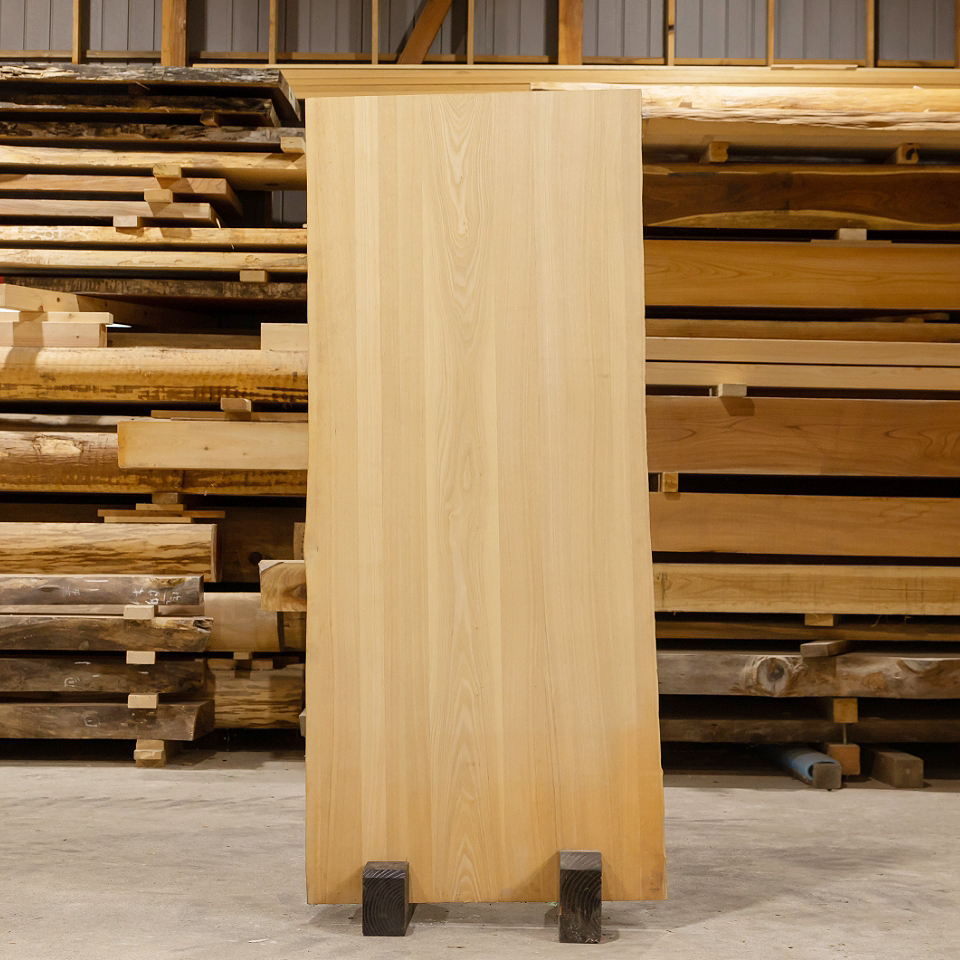 タモ集成材 - 一枚板テーブル・カウンターなら銘木展示販売場｜人見