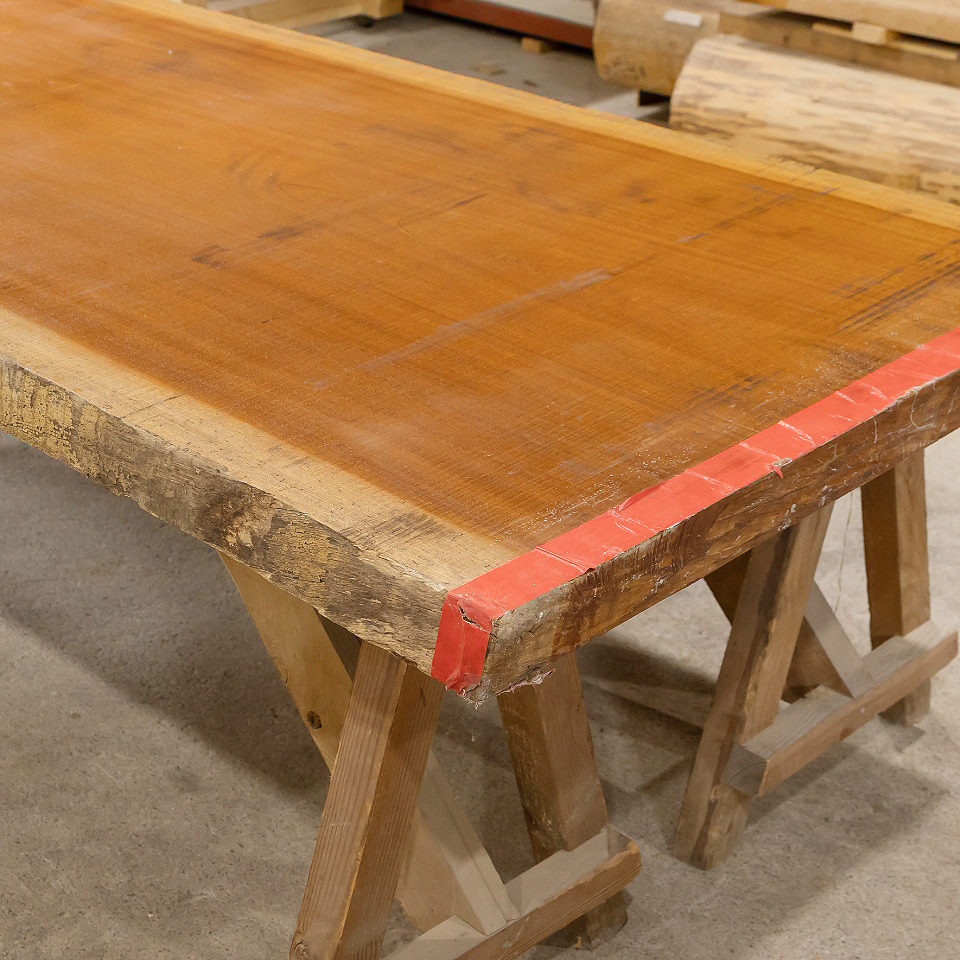 サペリ 無垢一枚板 - 一枚板テーブル・カウンターなら銘木展示販売場