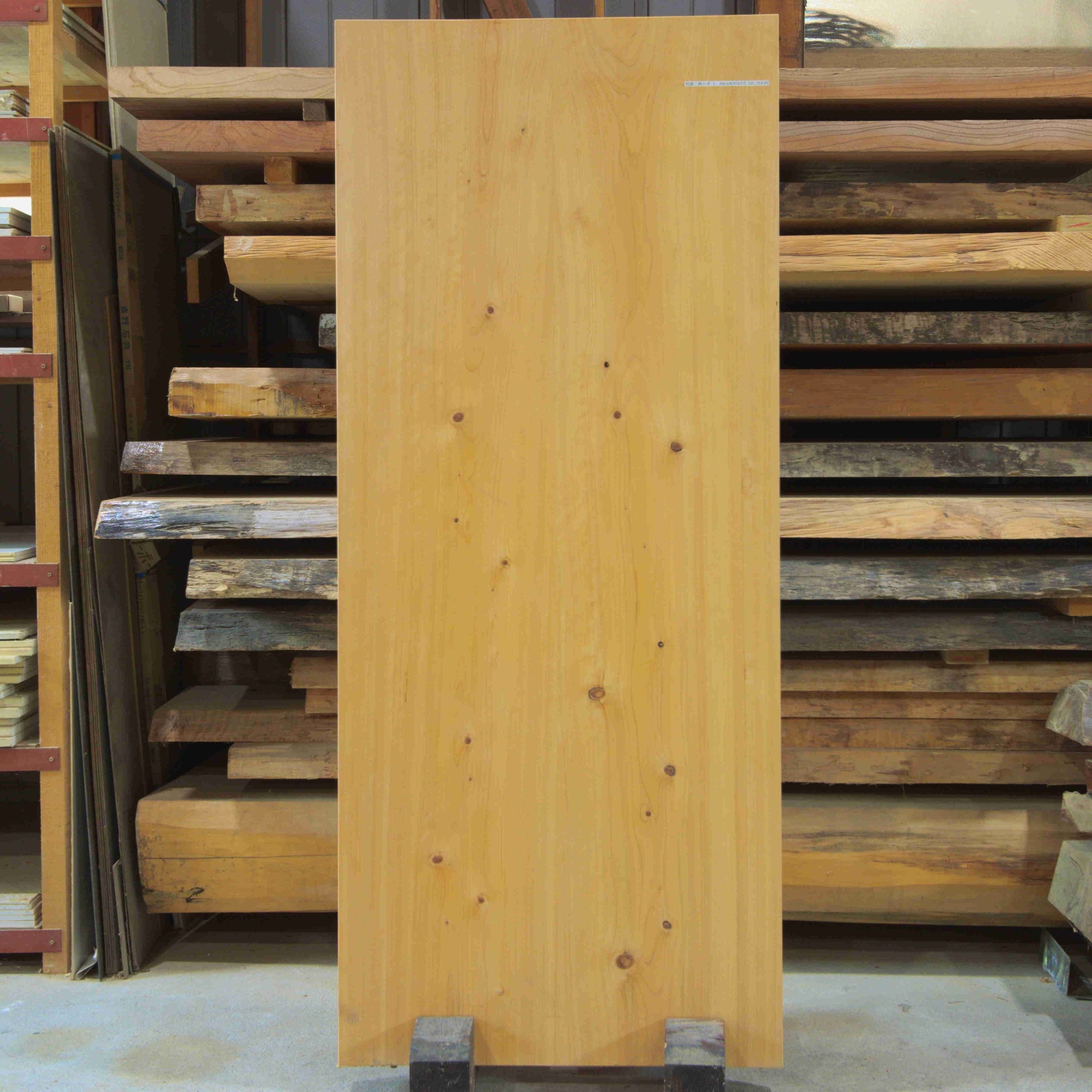 桧(ひのき)ハギ板 - 一枚板テーブル・カウンターなら銘木展示販売場